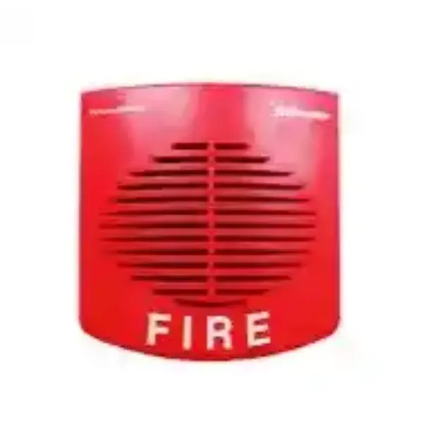 SIRENA ROJA CONVENCIONAL PARED - SIMPLEX - UL/FM
